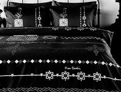 PIERRE CARDIN постельное белье Ottoman Черный 32981bt