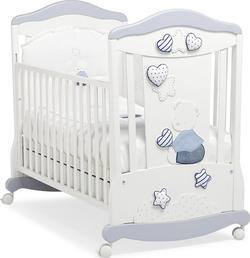 MIBB ліжечко STELLA White beige 762white/beigeem