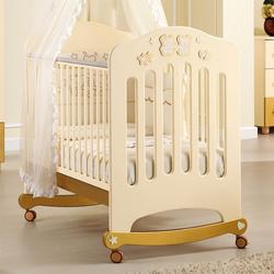 Pali кроватка Prestige Magnolia/Gold 11210ep