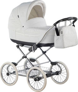 Roan универсальная коляска Marita Prestige Chrom Белый 110906/CH-S-150