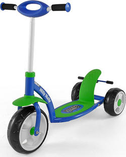 Milly Mally самокат Sporty Sporty blue-green 16116ber