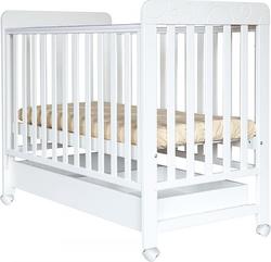 MyBaby кроватка детская (с ящиком) MyBaby Caramelka Белый 160911 170911