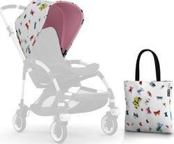 Bugaboo набор аксессуаров Bee3 Andy Warhol BUTTERFLIES/PINK 5001BFPI01