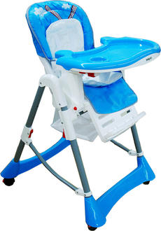 BabyHit стульчик для кормления Hit Kit голубой 12600iti