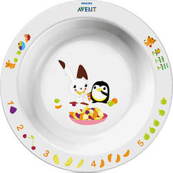 Avent детская посуда большая тарелка 8710103526926