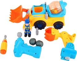 Huile Toys іграшка-конструктор Будівельна машина с бетономешалкой 566CDafk