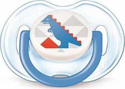 Avent пустышка Design для мальчика 0-6 мес 8710103629405