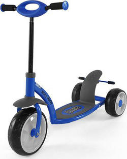 Milly Mally самокат Crazy Scooter blue 13525ber