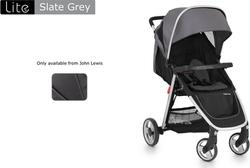 BabyStyle прогулянкова коляска Oyster Lite Slate Grey LITSTRO/LITSUCPSL