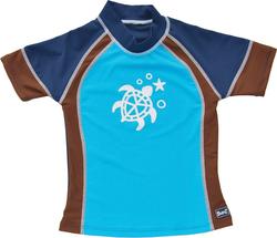 Banz футболка пляжная с коротким рукавом голубой/мокко 2 BRBR-2