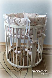 Ingvart ліжечко-трансформер 7в1 Buggybed Round BAGGYBED ROUND 1003ig