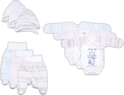 Garden baby комплект "Fanny day", полоска розовая 56 50016-07-56-смужка рожева