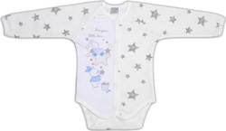 Garden baby боди зайка "Little star" молочный звездочки 68 19510-07-68-молочний зірочки