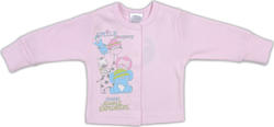 Garden baby кофточка с перчаткой "Веселая компания" розовая 56 розовый 17039-02-56-рожевий