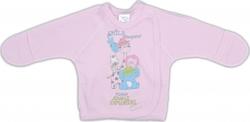 Garden baby распашонка "Веселая компания" розовая 56 18091-02-56-рожевий