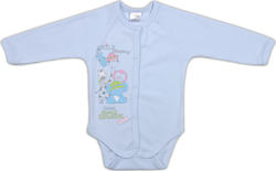Garden baby боді "Весела компанія" блакитний 68 голубой 19511-02-68-блакитний