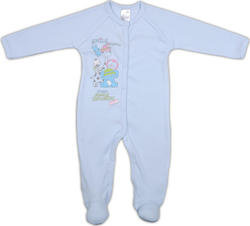 Garden baby комбинезон кэри "Веселая компания" голубой 68 голубой 10152-02-68-блакитний