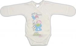 Garden baby боді роспашонка "Весела компанія" світло-молочний 56 19251-02-56-світло-молочний