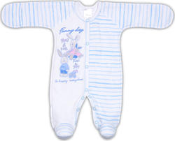 Garden baby комбінезон "Funny day", смужка блакитним 50 полоска голубым 10766-07-50-смужка блакит