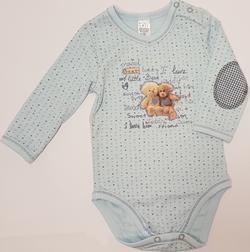 Smil боді "Сни ведмедика" блакитний 56 102404-56-голубой