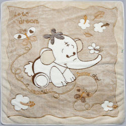 Модный карапуз детское одеяло бежевый 03-00320-бежевый