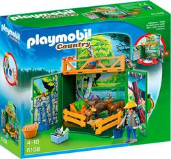 Playmobil конструктор серії "Візьми з собою" Лесные животные 6158ep