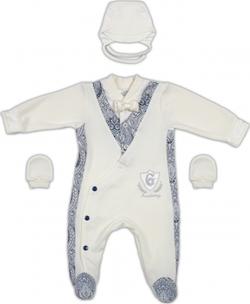 Garden baby комплект "Жаккардовая история" 56 светло-молочный 7 29188-02-56-світло-молочний