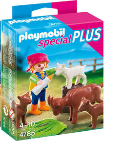 Playmobil конструктор «Окремі фігурки» девочка с козлятами 4785ep