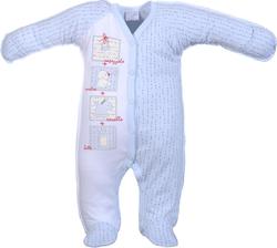 Garden baby комбинезон малютка "Amici bambino", голубой 56 10769-03-56-блакитний кульки