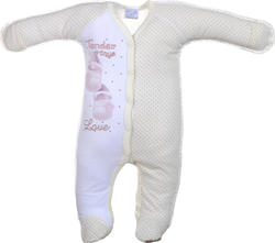 Garden baby комбінезон малютка "Улюблені туфельки", молочний 56 10771-03-56-молочний горох