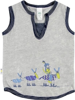 Smil майка "Али-Баба" серый 68 110374-68sm-серый