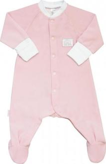 Smil комбинезон велюр, розовый 56 116009sm-56-розовый