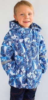 Модний карапуз куртка-жилет 86 03-00554-86-сине-голубой