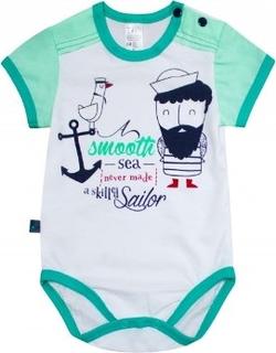 Smil бодік "Морські пригоди" білий 74 102662sm-74-белый