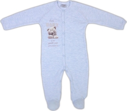 Garden baby комбинезон Керри "Игра в прятки", голубой меланж 68 10175-02-68-блакитний меланж
