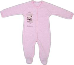 Garden baby комбинезон Керри "Игра в прятки", розовый меланж 68 10175-02-68-рожевий меланж