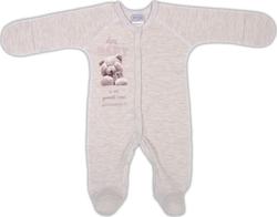 Garden baby комбинезон малютка "Игра в прятки", бежевый меланж 56 10772-02-56-бежевий меланж