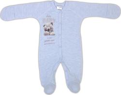 Garden baby комбинезон малютка "Игра в прятки", голубой меланж 56 10772-02-56-блакитний меланж