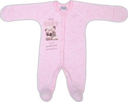 Garden baby комбинезон малютка "Игра в прятки", розовый меланж 56 10772-02-56-рожевий меланж