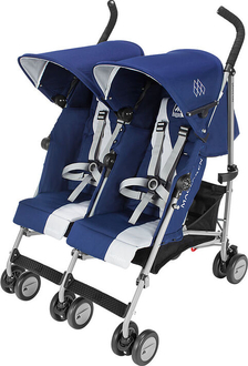 Maclaren коляска-трость для двойни Twin Triumph Medieval Blue/Silver WM1Y120042