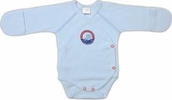 Garden baby боди-распашонка "Ажур 2016", голубой 56 19238-88-56-блакитний