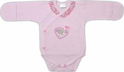 Garden baby боди-распашонка "Ажур 2016", розовый 56 19238-88-56-рожевий