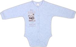 Garden baby боді "Гра в хованки", блакитний меланж 68 19512-02-68-блакитний меланж