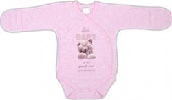 Garden baby боди распашонка "Игра в прятки", розовый 56 19255-02-56-рожевий меланж