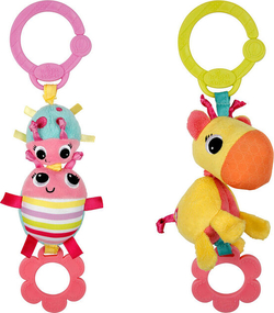 Kids II подвесная игрушка "Яркие зверушки", с вибрацией 52073