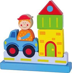 Viga Toys пазл деревянный, на магнитах  Город 59703afk