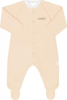 Smil комбинезон футер с начесом, кремовый 68 108361sm-68-кремовый