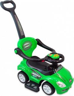 Alexis машинка-каталка з штовхачем Babymix Z-382 green 18031ber
