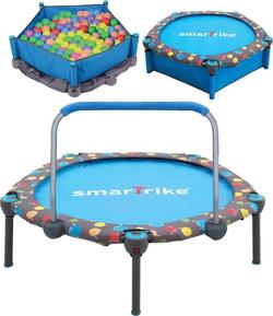 Smart Trik 3в1 игровой центр-батут с мячиками 9101300