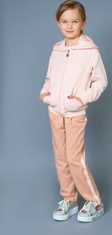 Модный карапуз брюки спортивные, powder pink 98 03-00717-1-98